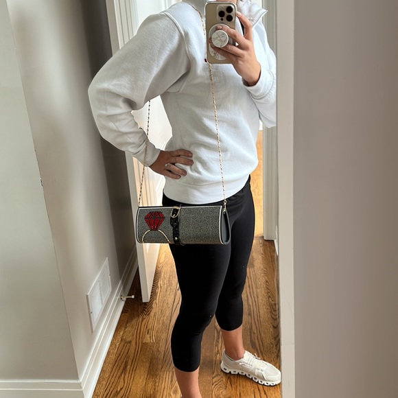 Peach Carr hard shell clutch - Picture 7 of 7